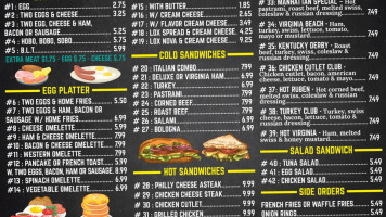 Bernie-s Bagel menu