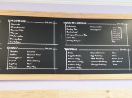 Meow Tea menu