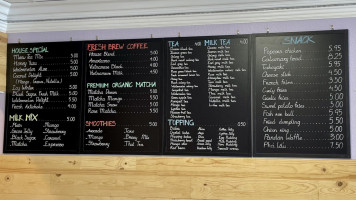 Meow Tea menu