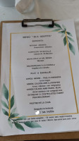 La Marinada menu