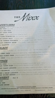 The Mixx Pasadena menu