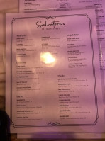 Salvatore's Cucina And Lounge menu