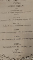 La Concordia Monzón De Campos menu