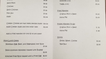 2 Moms Kitchen menu