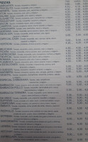 Asador San Sebastian menu