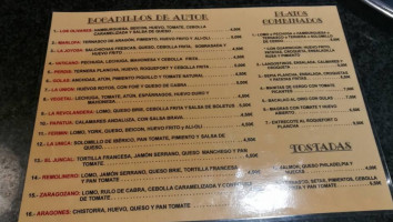 Los Olivares De Marlofa- La Joyosa menu