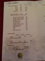 Taberna Mohino menu