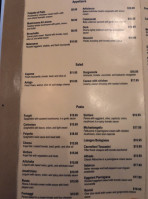 Caffe Gazelle menu