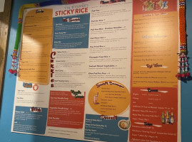 Sticky Rice, Echo Park menu