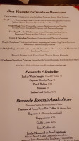 Trattoria Al Forno menu