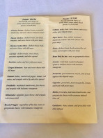 Fratelli's menu