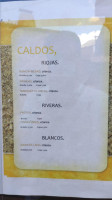 Copasvicenbar menu