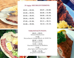 Genussbauernhof Böhm menu