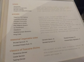 Toscana Divino menu