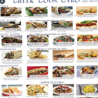 The Greek Gods Gyro food