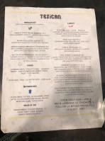 Texican menu