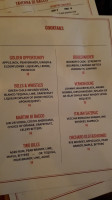 Taverna Di Bacco menu