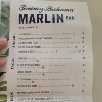 Tommy Bahama Marlin Jacksonville food