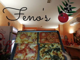 Feno's Pizza Farinata food