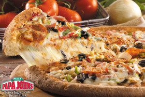 Papa Johns Pizza food