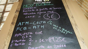Casa Pere menu