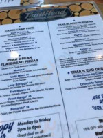 Trailhead Taphouse And Kitchen menu