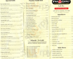 Pho Shiki menu