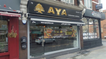 Aya Lebanese Cuisine Streatham High Road outside