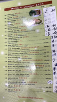 Pho Mi Asia menu