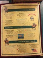 Paul Revere Family menu