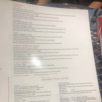 Il Ristorante menu