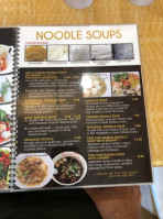 Hollywood Noodle menu