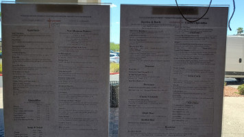 Carlito's Burritos menu