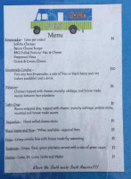 Sofrito Fusion Food Truck menu