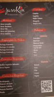 Jasskin Restaurante Bar menu