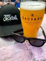 Sacyard Community Tap House food