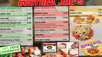 Brother Joe ' 's Hoagie Shop food