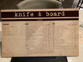 Knife Board food