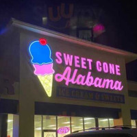 Sweet Cone Alabama Ice Cream inside