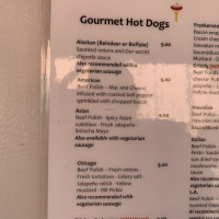International House Of Hotdogs menu