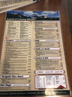 Jeff's Country Kitchen menu