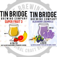 Tin Bridge Brewing Co. menu