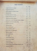 El Cura Trebujena menu