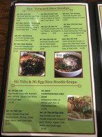 Pho Sizzle Rolled Ice Cream Bubble Tea menu