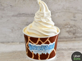 Snofari Frozen Yogurt food