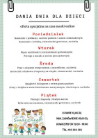 Garnizon Smaków menu