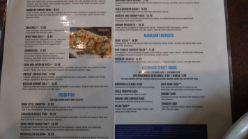 Salt Life Food Shack menu