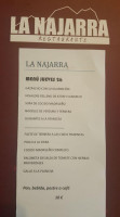 La Chocita menu