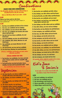 Tacos Al Toro menu