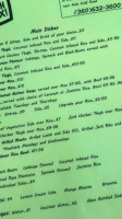 Caribbean Lunchbox menu